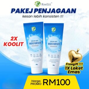 2x KOOLIT + 1x LOKET EMAS
